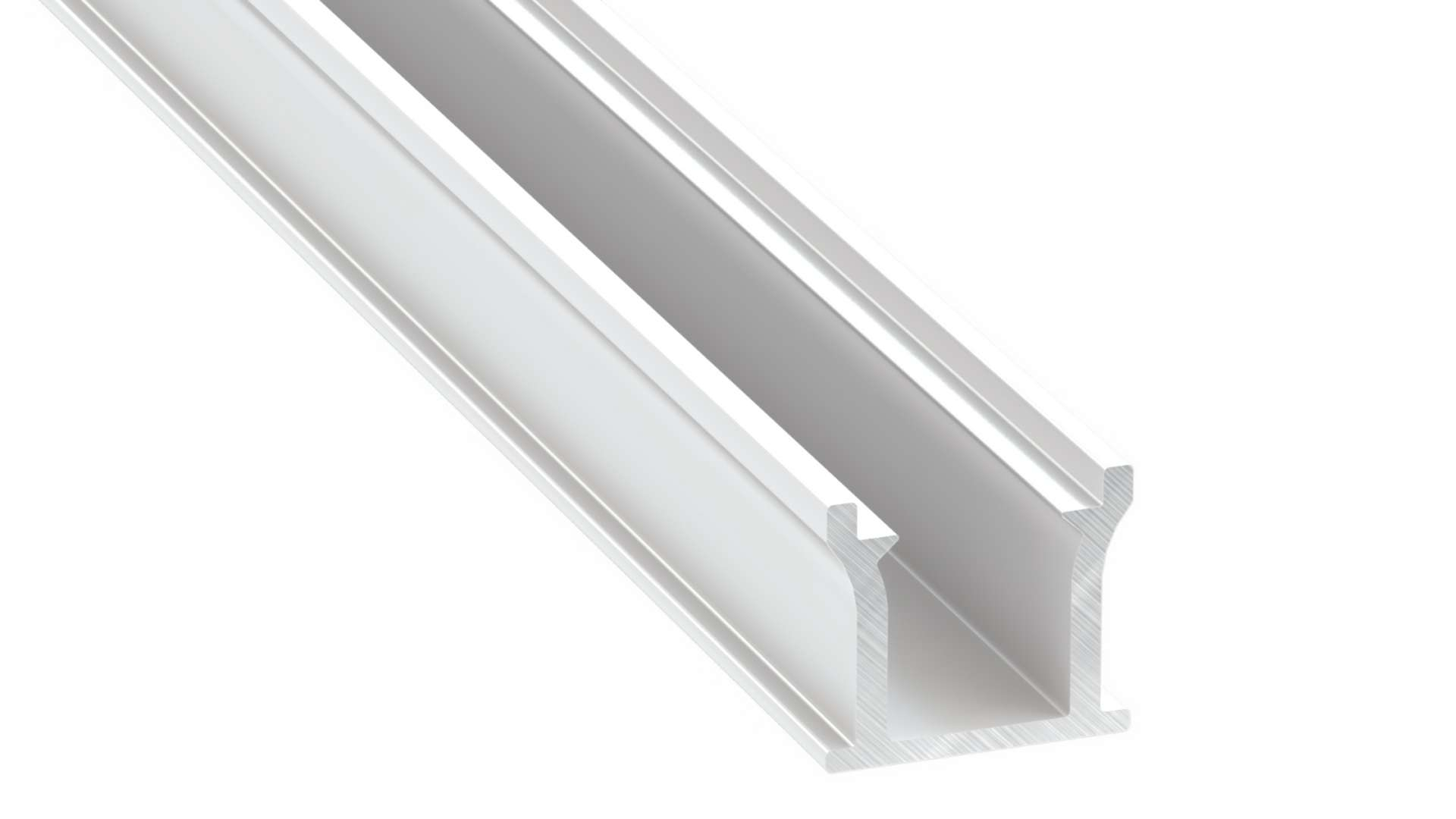Lumines profile type RUNO lacquered white, 4,15 m